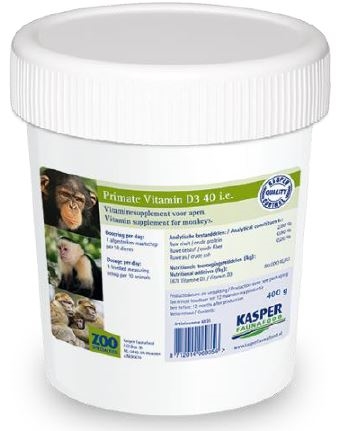 Kasper Faunafood, Vitamin D3, Tilskudsfoder, 400 gram